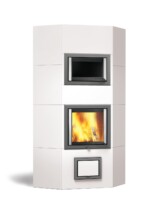 Soojust salvestav ahi NunnaUuni HESTIA ANGOLO SOLO CERAMIC NIEVE