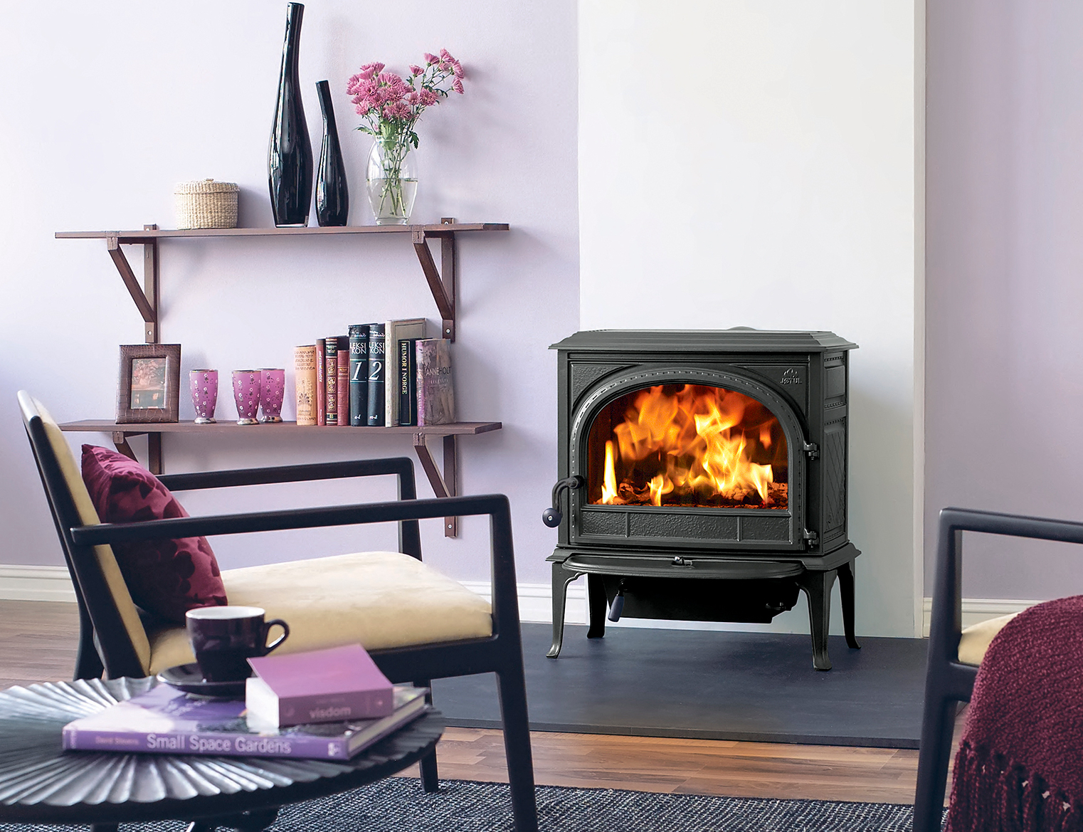 Cast iron fireplace JOTUL F 400 ECO SE - Kodukolle