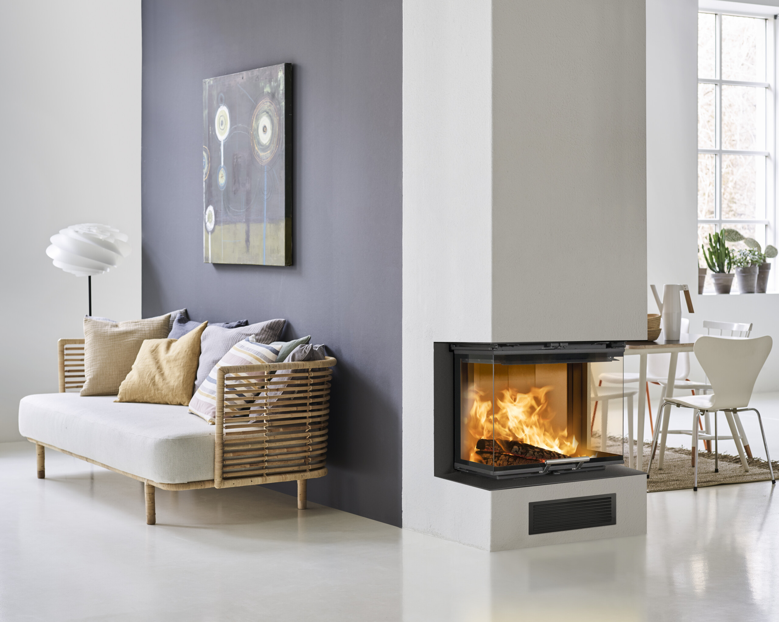 Fireplace insert SCAN 5004 FRL - Kodukolle