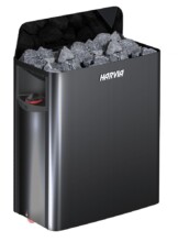 Harvia The Wall SW-45-SW60-SW80 Black Steel