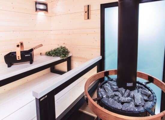 Harvia Legend sauna light black